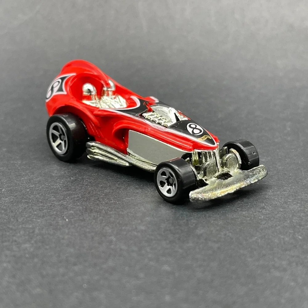 Hot Wheels Skullrider Skull Rider #8 Red Car Diecast 1/64 Scale Loose